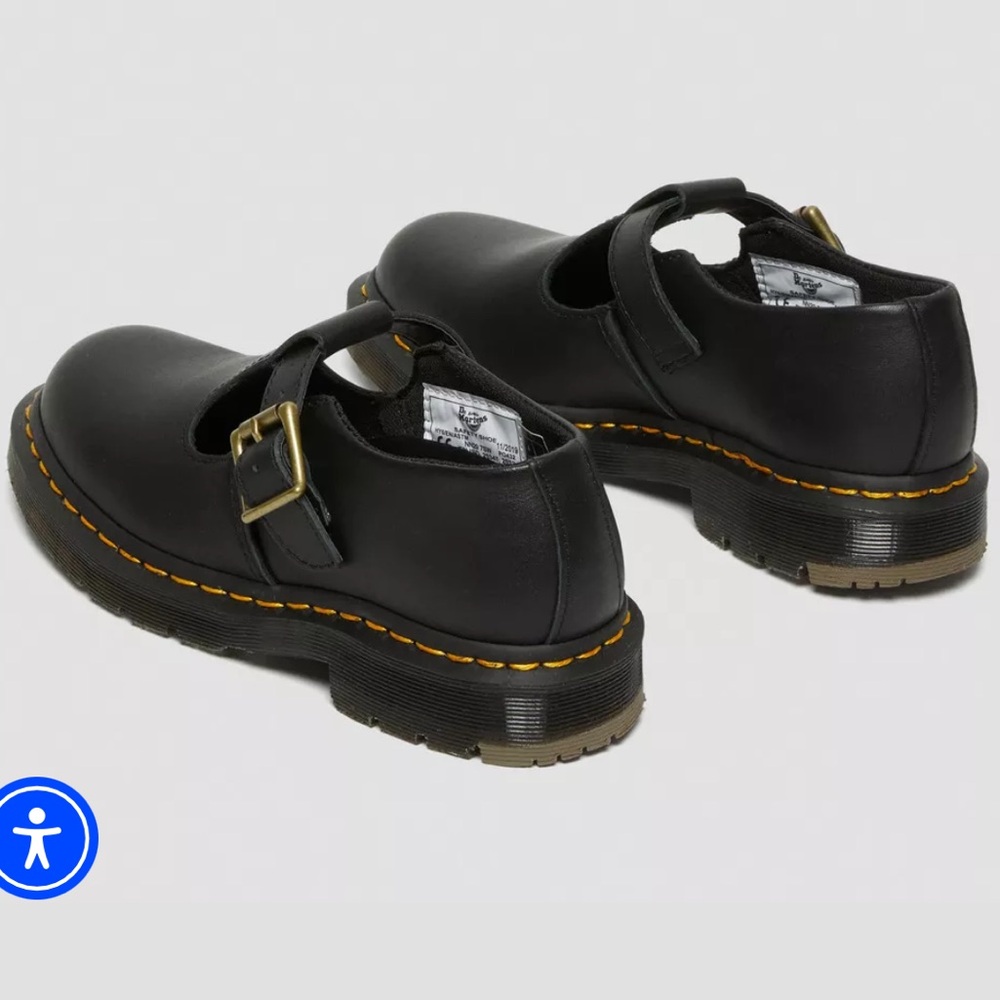 Dr. Martens POLLEY WOMEN'S SLIP RESISTANT MARY JANE SHOES (8)